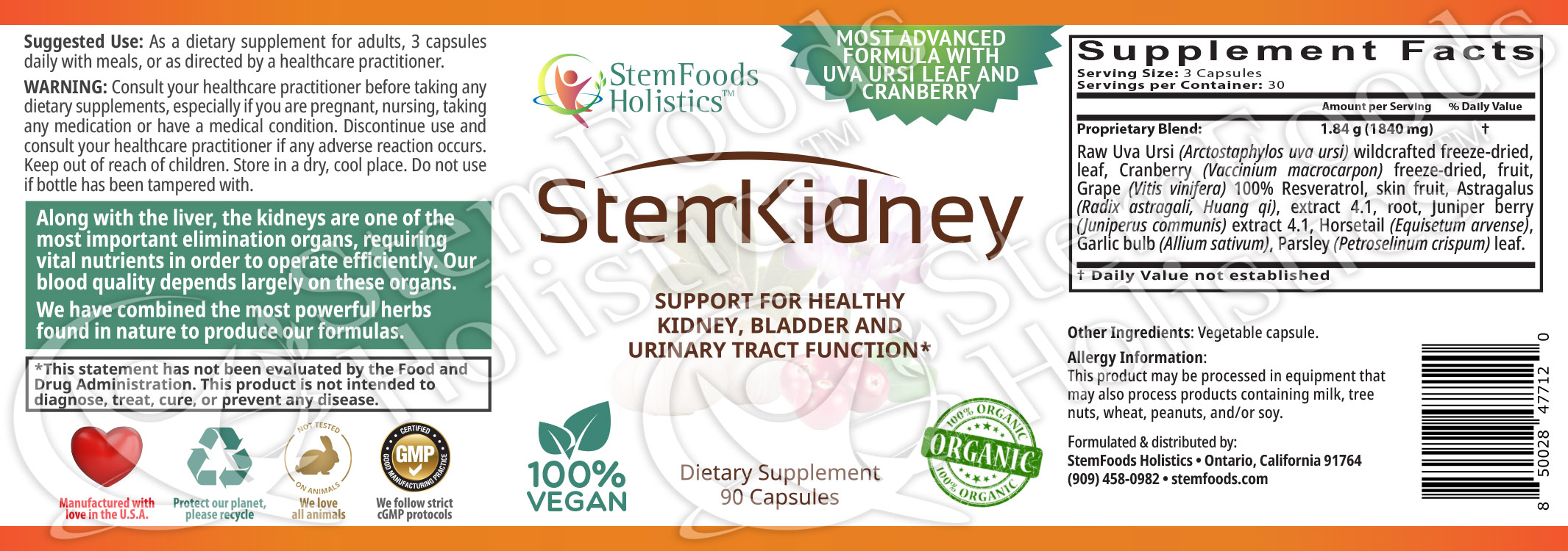 StemKidney label